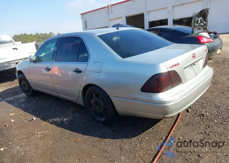 2002 Lexus Ls 430 из США, поврежденный, VIN JTHBN30F320085126
